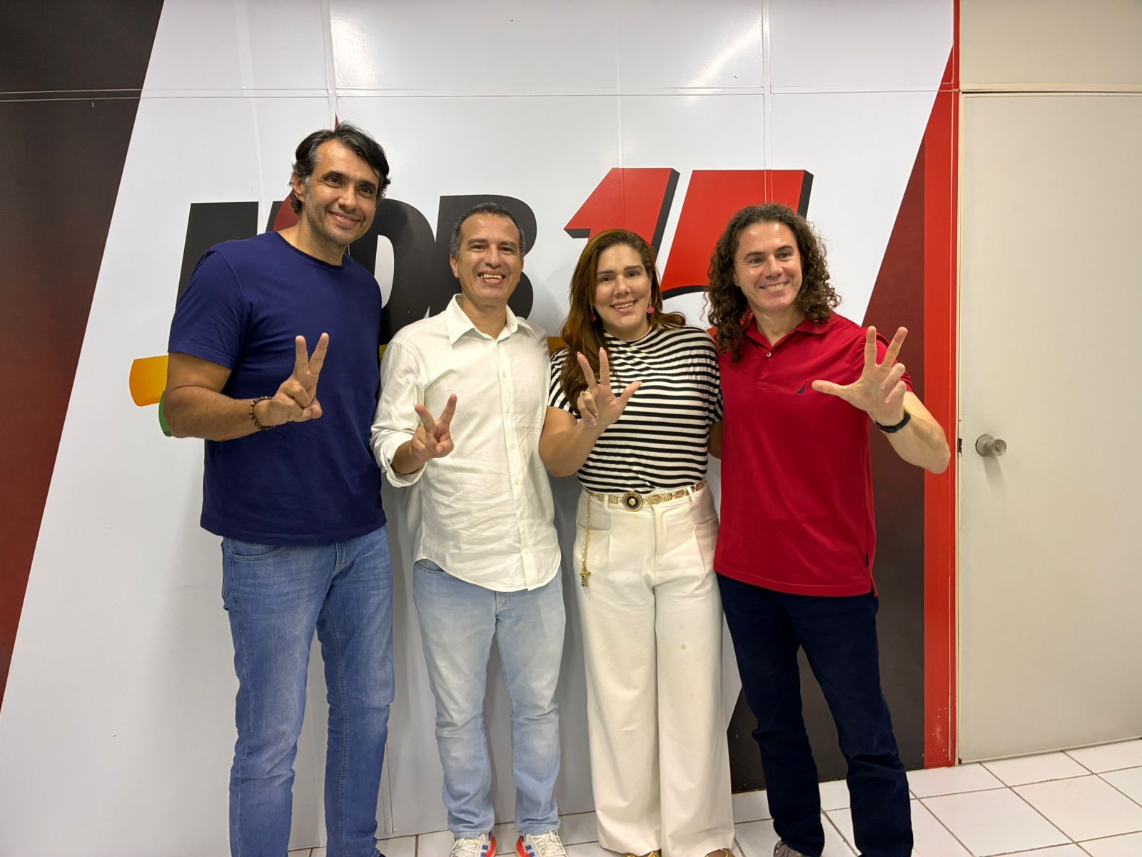 Cicero, Veneziano e André Gadelha recebem apoio do ex-deputado Dr. Érico e da pré-candidata a deputada federal Germana Wanderley, de Patos