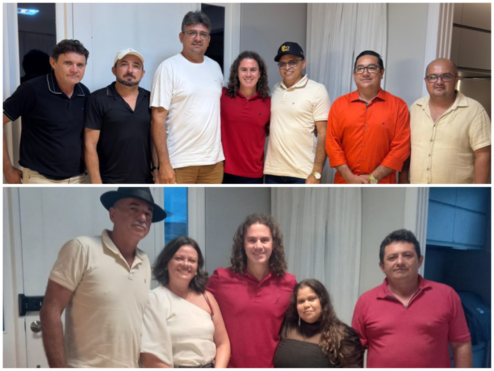 Senador Veneziano recebe apoio à sua reeleição de grupos de vereadores das cidades de São Mamede e Cuitegi