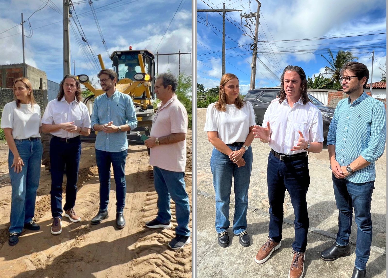 Senador Veneziano entrega motoniveladora para reforçar recuperação de estradas em Campina Grande