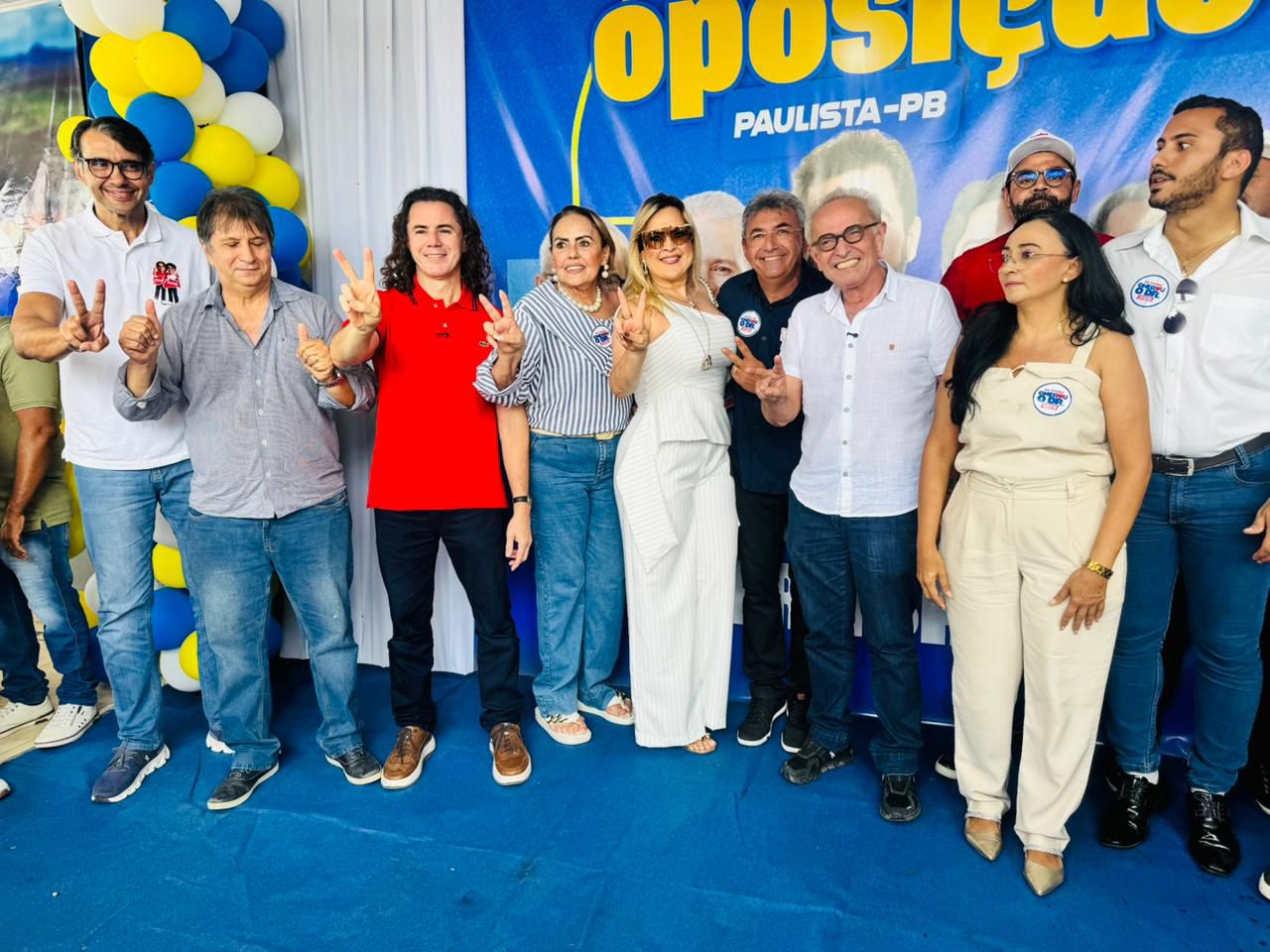 No sertão: Cícero e Veneziano e André são recebidos pelo ex-prefeito Valmar, vereadores e lideranças da cidade de Paulista