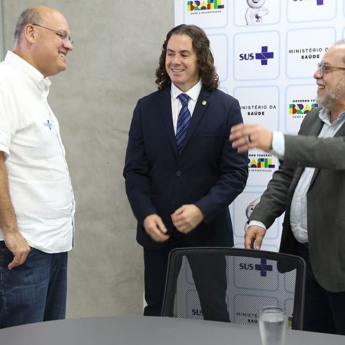 Veneziano tem audiências no Ministério da Saúde para tratar de demandas do Hospital da FAP e de municípios paraibanos
