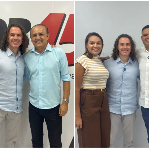 Veneziano recebe o apoio à sua reeleição para o Senado Federal de mais dois vereadores de João Pessoa