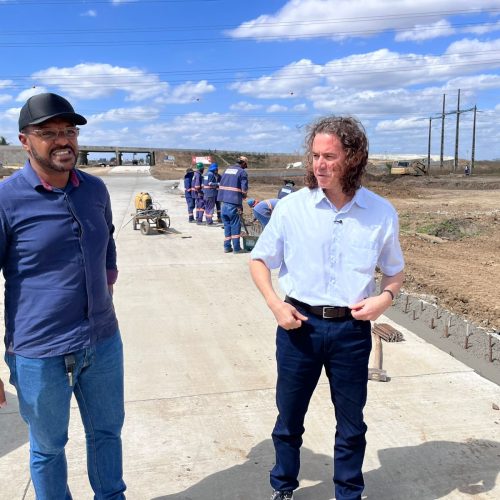 Veneziano anuncia para novembro a entrega do primeiro viaduto da duplicação da BR 230, em Campina Grande