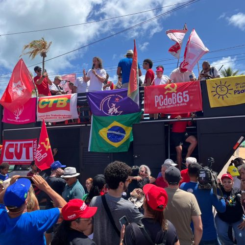 Veneziano participa de ato em João Pessoa contra o projeto da dosimetria e reafirma sua posição contrária à iniciativa