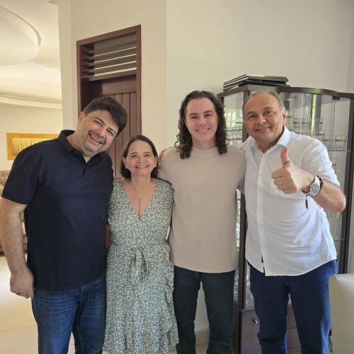 Manoel e Ivonete Ludgério confirmam apoio à reeleição de Veneziano ao Senado Federal