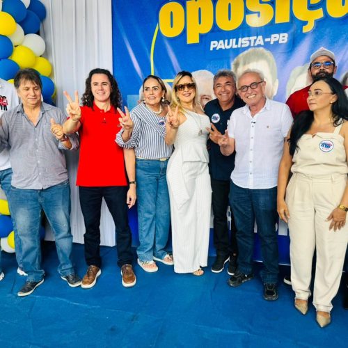 No sertão: Cícero e Veneziano e André são recebidos pelo ex-prefeito Valmar, vereadores e lideranças da cidade de Paulista