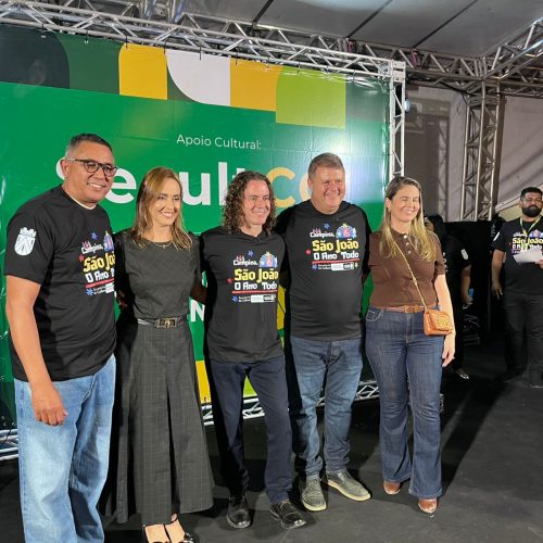 Secretário e integrantes das quadrilhas juninas de Campina Grande agradecem emenda de R$ 400 mil destinada por Veneziano