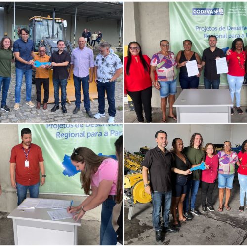 Veneziano entrega máquinas agrícolas para três associações em São Gonçalo e Alagoa Grande, em parceria com a Codevasf