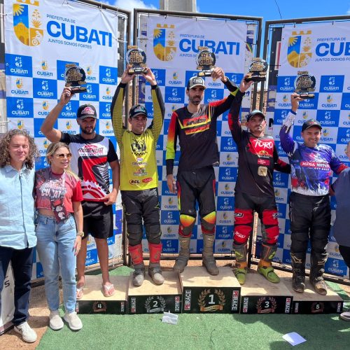 Veneziano participa do Supercross em Cubati e prefeito Ribeiro e todo o seu grupo político reafirmam apoio à sua reeleição