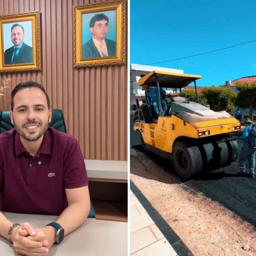 Prefeito de Paulista agradece a Veneziano recursos para pavimentação e reafirma parceria: “o povo saberá retribuir”
