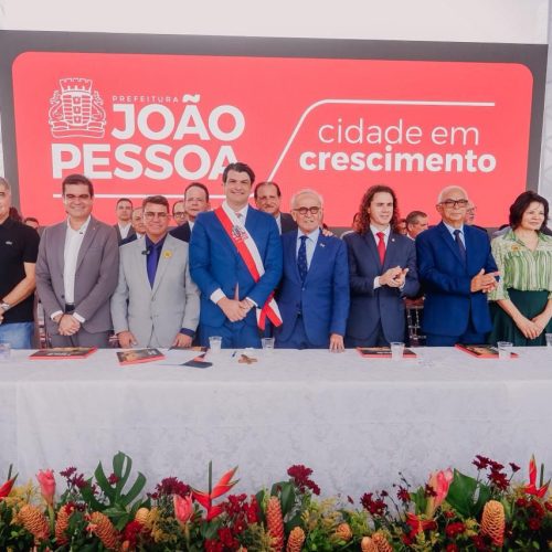 Veneziano ressalta competência de Léo para continuar gestão de Cícero e reafirma compromisso de seu mandato com João Pessoa