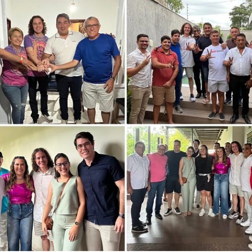 Prefeitos de cidades do Sertão reforçam apoio à reeleição de Veneziano para o Senado em 2026