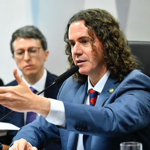 Líder da Maioria, Veneziano diz que posição do Senado em aprovar reciprocidade a tarifaço de Trump foi “firme, necessária e racional”
